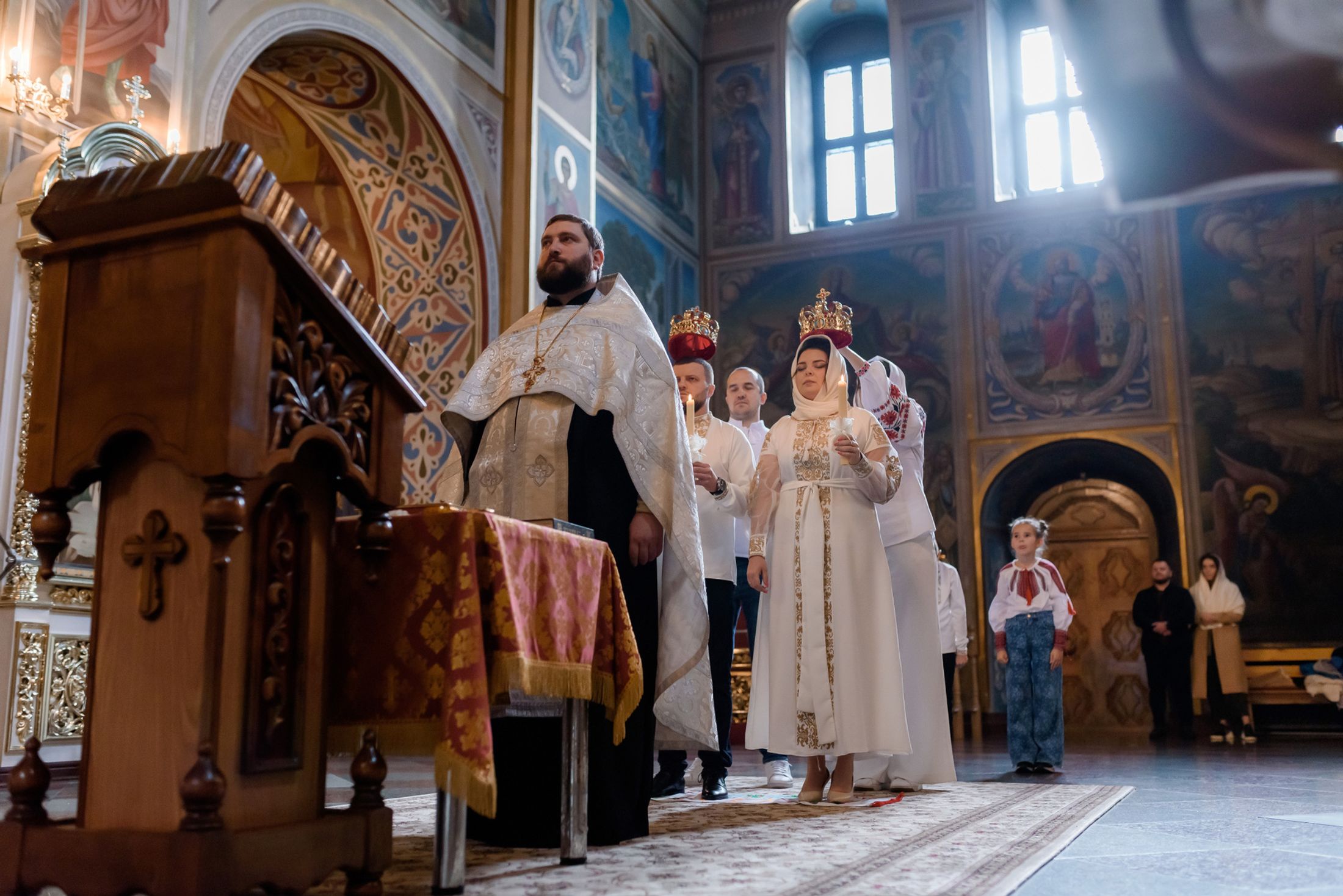 Вінчання Катерини та Артема. Михайлівський собор — Таїнство хрещення та вінчання #77