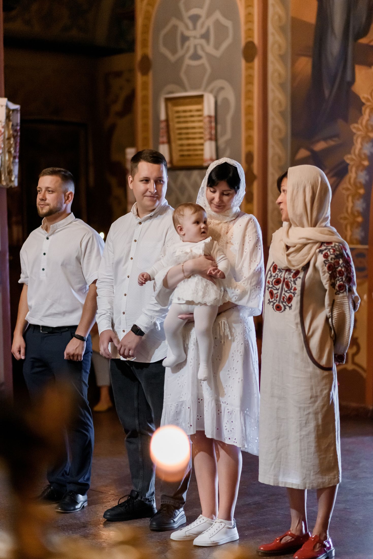Хрещення Даринки. Храм Успіння Пресвятої Богородиці (Пирогоща) — Таїнство хрещення та вінчання #6