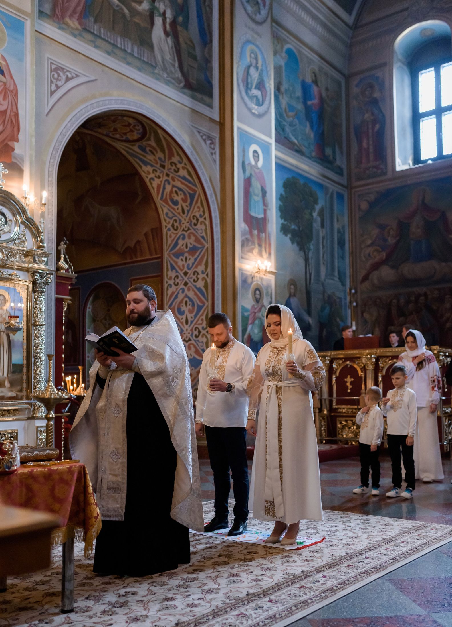 Вінчання Катерини та Артема. Михайлівський собор — Таїнство хрещення та вінчання #37
